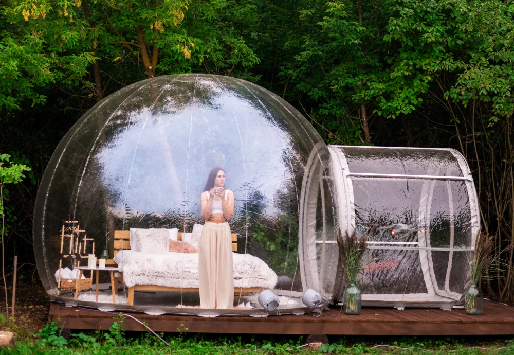 inflatable bubble tents