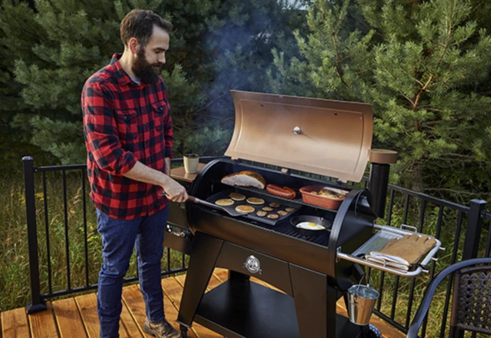 outdoor grill and smoker