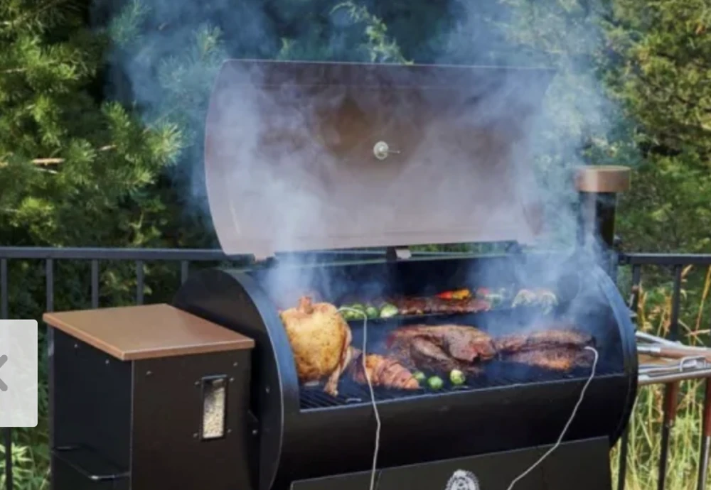 outdoor grill and smoker