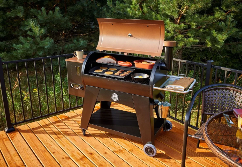 wood pellet grill and smoker combo